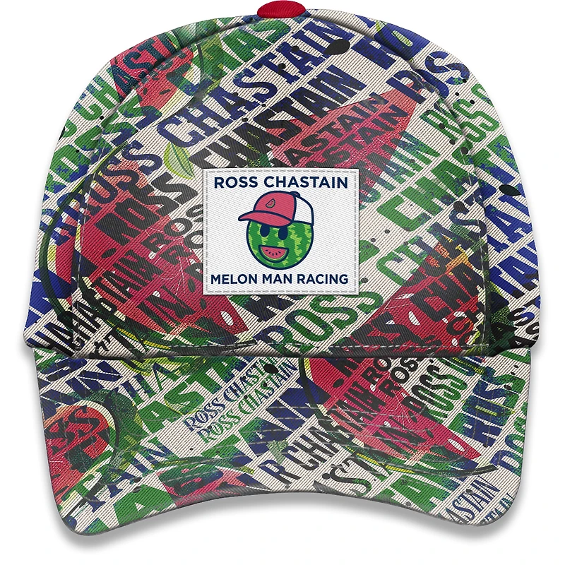 Casquette ajustable blanche Ross Chastain Melon Man, collection Trackhouse Racing Team pour homme