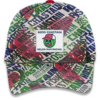 Casquette ajustable blanche Ross Chastain Melon Man, collection Trackhouse Racing Team pour homme