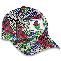 Casquette ajustable blanche Ross Chastain Melon Man, collection Trackhouse Racing Team pour homme