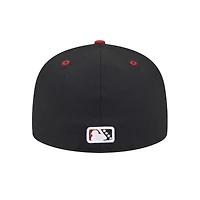 Casquette ajustée 59FIFTY pour homme New Era bleu marine Round Rock Express Theme Nights