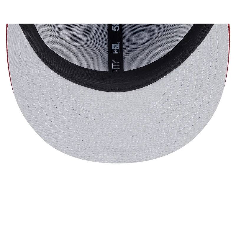 Casquette ajustée 59FIFTY noire ronde Rock Express Theme Nights de New Era pour homme