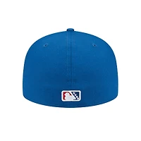 Casquette ajustée 59FIFTY bleue New Era Round Rock Express Theme Nights pour homme