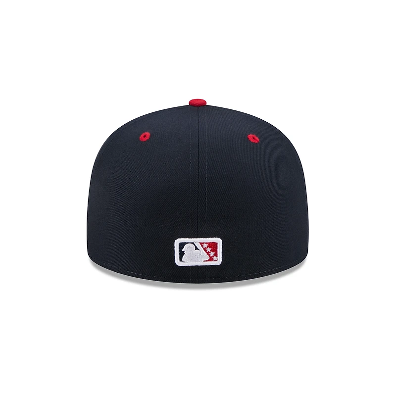 Casquette ajustée 59FIFTY pour homme New Era bleu marine Round Rock Express Theme Nights