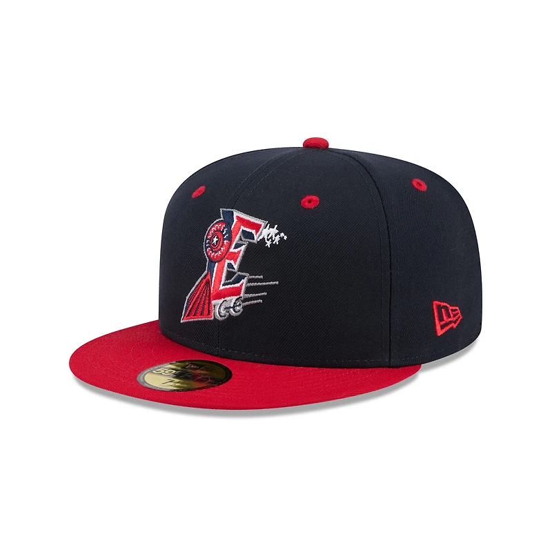 Casquette ajustée 59FIFTY pour homme New Era bleu marine Round Rock Express Theme Nights