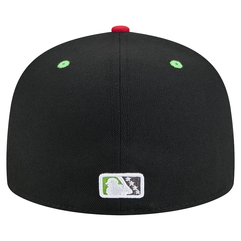 Casquette ajustée New Era Black Round Rock Express Copa de la Diversión 59FIFTY pour hommes