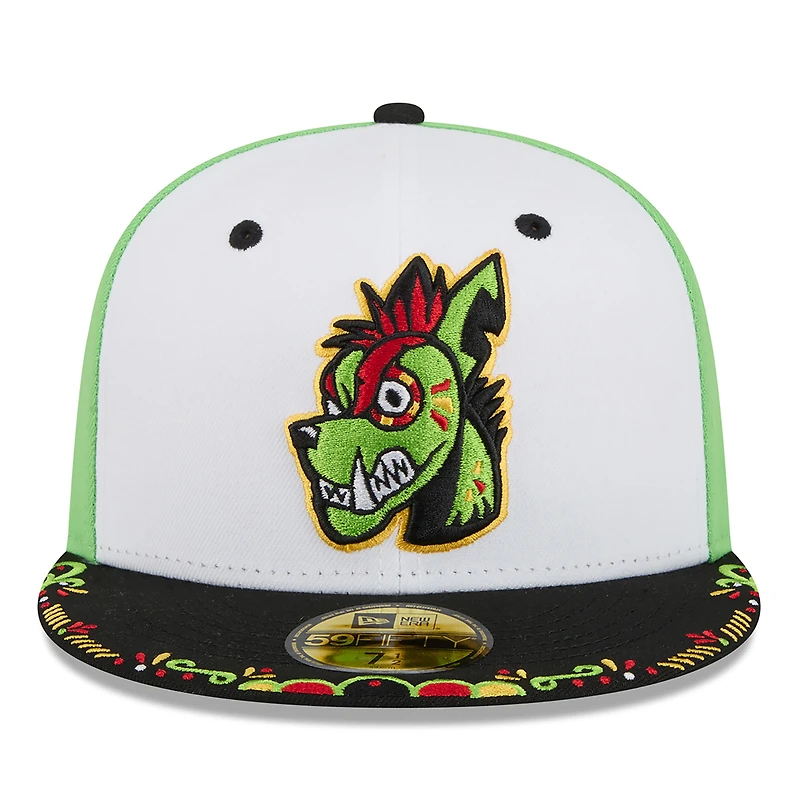 Men's New Era  White/Black Round Rock Express 2026 Copa De La Diversion 59FIFTY Fitted Hat