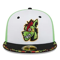 Men's New Era  White/Black Round Rock Express 2026 Copa De La Diversion 59FIFTY Fitted Hat