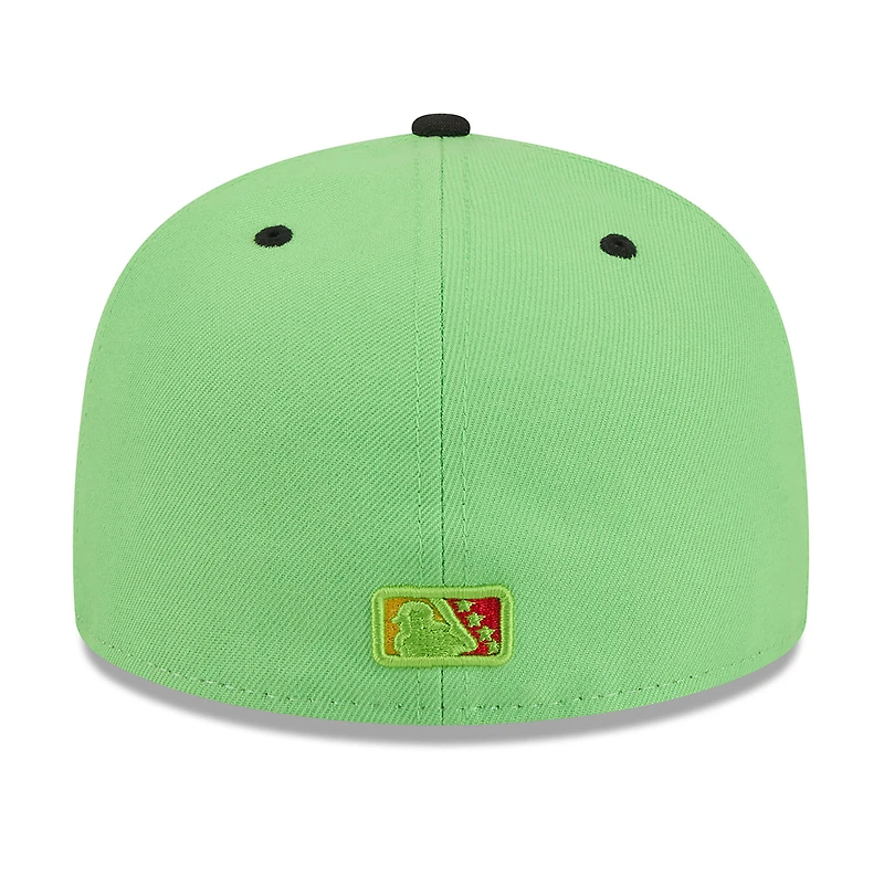Casquette ajustée New Era Round Rock Express 2026 Copa De La Diversion 59FIFTY pour homme, blanche et noire