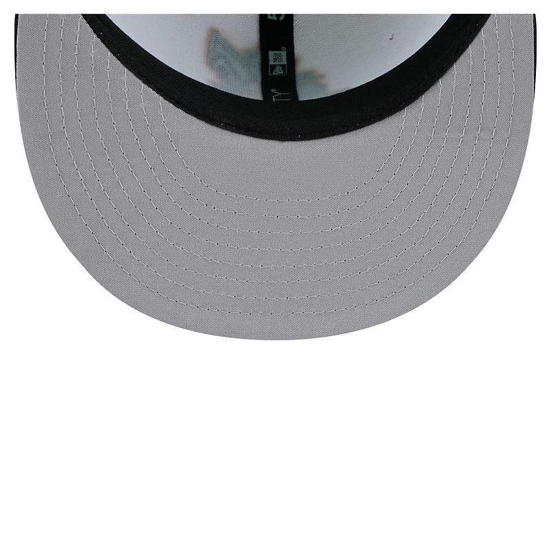Casquette ajustée New Era Round Rock Express Copa de la Diversión 59FIFTY pour homme, blanche et noire