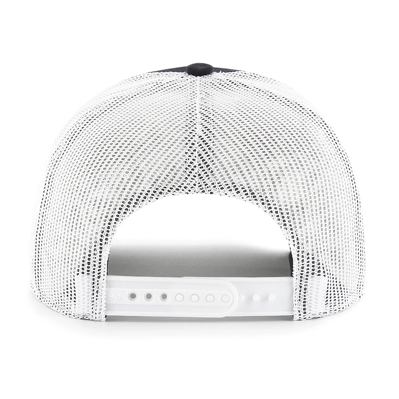 Men's '47 Black/White Roush Fenway Keselowski Racing Trucker Adjustable Hat