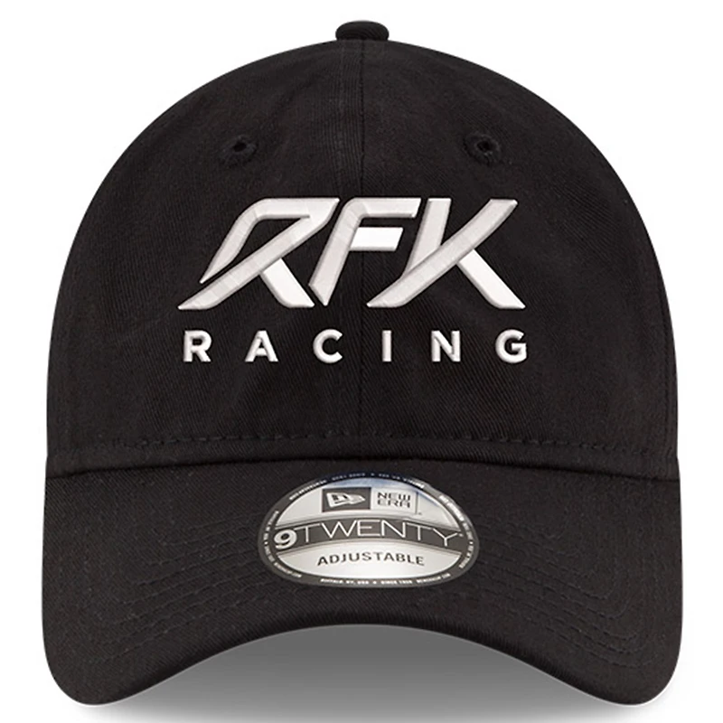 Men's New Era Black Roush Fenway Keselowski Racing Enzyme Washed 9TWENTY Adjustable Hat
