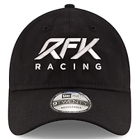 Men's New Era Black Roush Fenway Keselowski Racing Enzyme Washed 9TWENTY Adjustable Hat