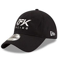 Men's New Era Black Roush Fenway Keselowski Racing Enzyme Washed 9TWENTY Adjustable Hat