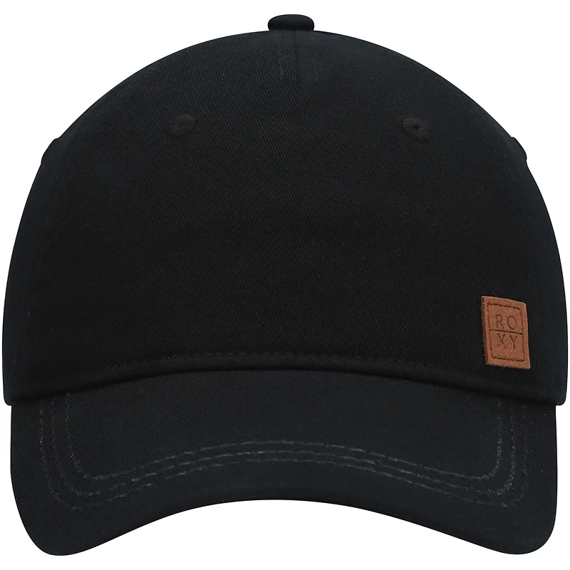 Women's Roxy Black Extra Innings Adjustable Hat