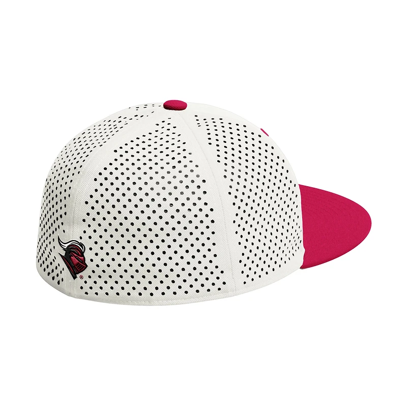 Men's adidas  Cream Rutgers Scarlet Knights On-Field Fitted Baseball Hat