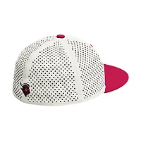 Men's adidas  Cream Rutgers Scarlet Knights On-Field Fitted Baseball Hat