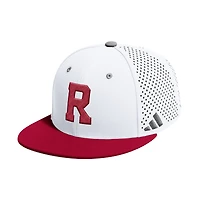 Casquette de baseball ajustée On-Field blanche adidas Rutgers Scarlet Knights pour homme