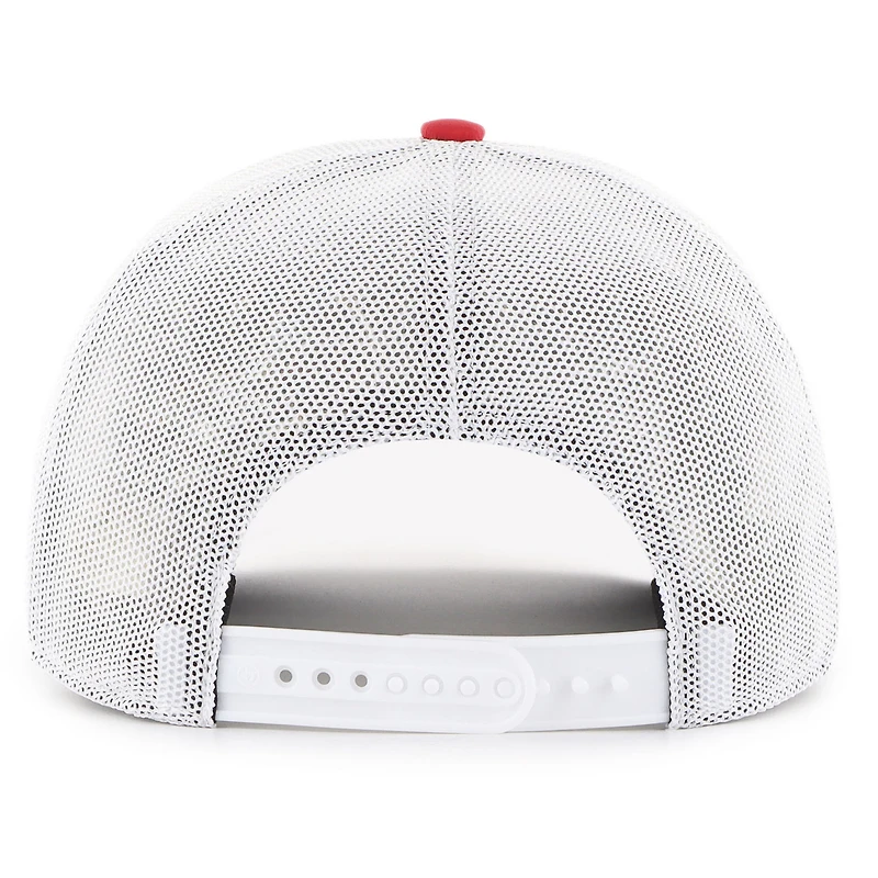 Casquette ajustable pour homme « Rutgers Scarlet Knights Rangefinder brrr » de style camionneur, édition 1947