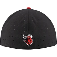 Casquette de baseball ajustée sur le terrain Rutgers Scarlet Knights adidas noire pour hommes