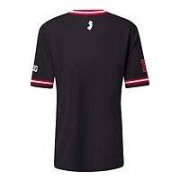 Men's adidas Black Rutgers Scarlet Knights Replica Baseball Jersey