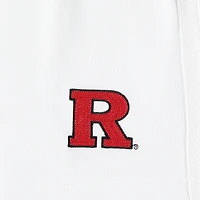 Men's adidas Cream Rutgers Scarlet Knights Zero Dye AEROREADY Shorts