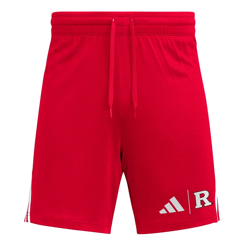 Short adidas Scarlet Rutgers Knights AEROREADY 7" pour homme