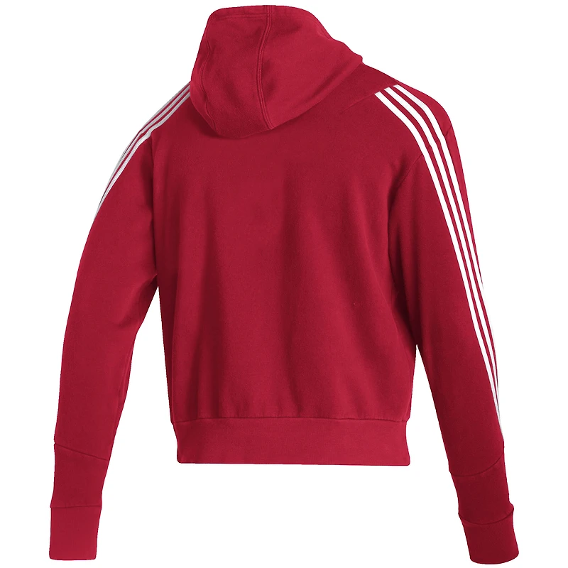 Sweat à capuche tendance adidas Scarlet Rutgers Knights pour homme