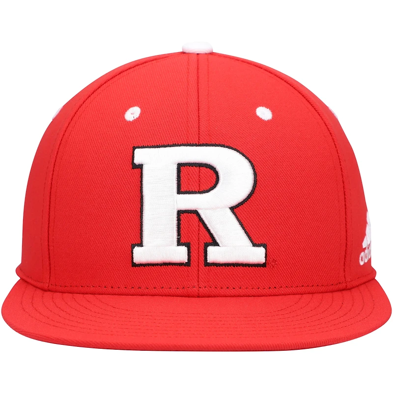 Men's adidas Scarlet Rutgers Knights On-Field Baseball Fitted Hat