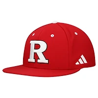 Casquette de baseball ajustée adidas Scarlet Rutgers Knights pour homme