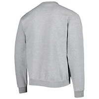 Men's Champion Heather Gray Rutgers Scarlet Knights High Motor Pullover Sweatshirt