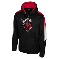 Men's Colosseum Black Rutgers Scarlet Knights The Gang Blackout Hoodie