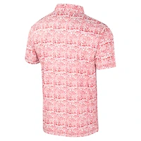 V110722 Rtgers Limited Team Color NCAA HOMMES C'EST L'HEURE ! POLO IMPRIMÉ ALLOVER POLMEN #53