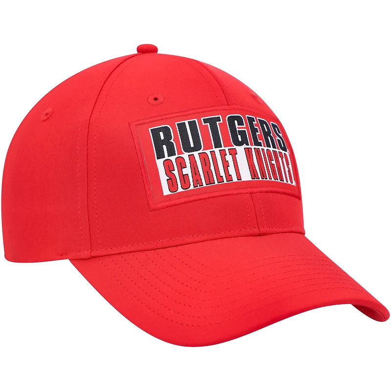 Colosseum Scarlet Rutgers Scarlet Knights Positraction Snapback Chapeau pour homme