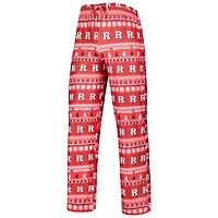 Ensemble de nuit pour homme Concepts Sport Scarlet Rutgers Knights Swivel avec haut à manches longues et pantalon