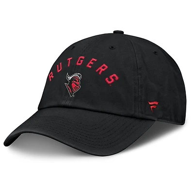 Men's Fanatics Black Rutgers Scarlet Knights Myth Adjustable Hat