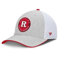 Casquette Fanatics Heather Grey Rutgers Scarlet Knights Trigger Flex pour homme