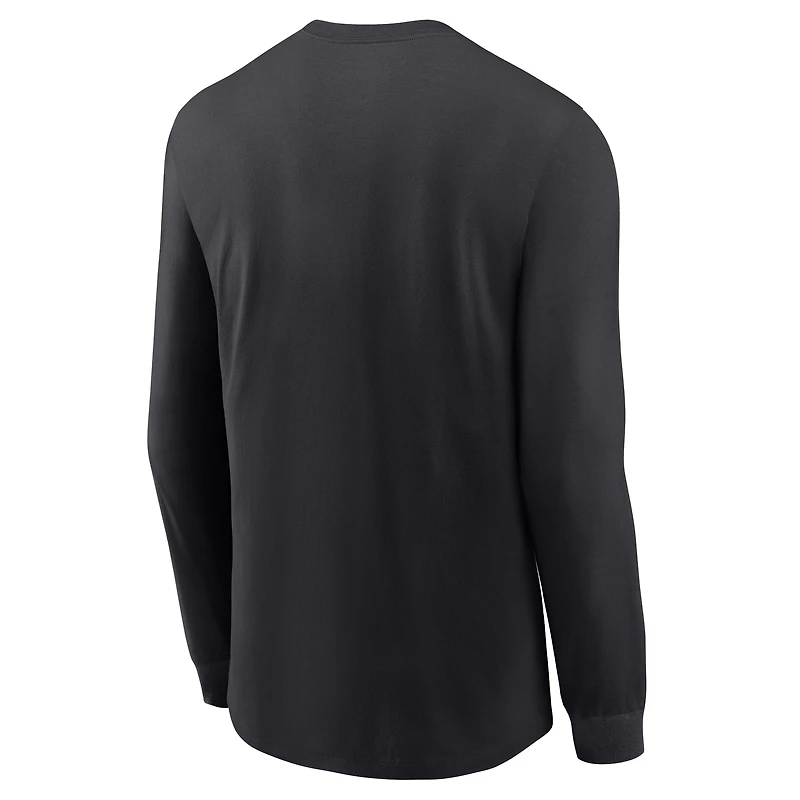 Men's Nike Black Rutgers Scarlet Knights Legend Dri-FIT Long Sleeve T-Shirt