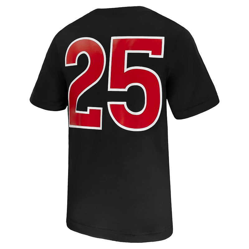 Men's Nike #25 Rutgers Scarlet Knights Untouchable Replica Game Jersey
