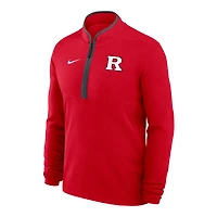 Men's Nike Scarlet Rutgers Knights Dri-FIT Victory Quarter-Zip Pullover