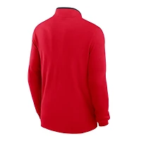 Men's Nike Scarlet Rutgers Knights Dri-FIT Victory Quarter-Zip Pullover