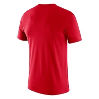 T-shirt à manches courtes en coton Dri-Fit Rtgers NCAA BCS Rutgers V110625 TEEMENSCR M11843-P034292-RUTU-65N
