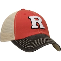 Men's Top of the World Scarlet/Tan Rutgers Scarlet Knights Offroad Trucker Hat