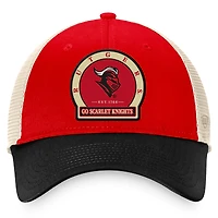 Men's Top of the World Scarlet Rutgers Scarlet Knights Refined Trucker Adjustable Hat