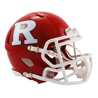 Riddell Rutgers Scarlet Knights Revolution Speed ​​Mini casque de football