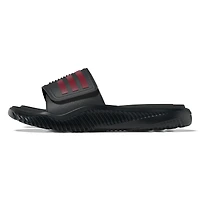 Sandales à glissière unisexe adidas Rutgers Scarlet Knights Alphabounce 2.0 noires