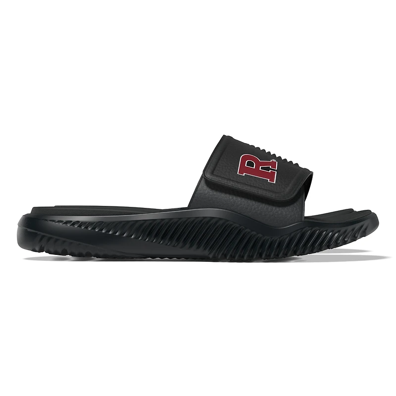 Sandales à glissière unisexe adidas Rutgers Scarlet Knights Alphabounce 2.0 noires