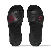 Sandales à glissière unisexe adidas Rutgers Scarlet Knights Alphabounce 2.0 noires