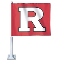 Drapeau de voiture double face WinCraft Rutgers Scarlet Knights