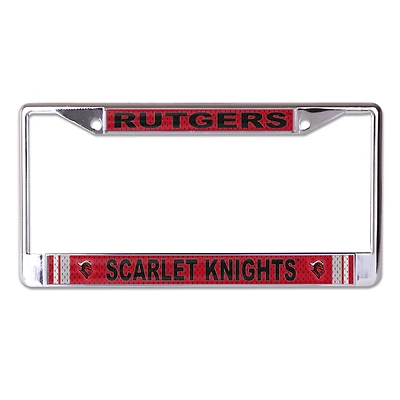 WinCraft Rutgers Scarlet Knights Laser Cut Metal License Plate Frame