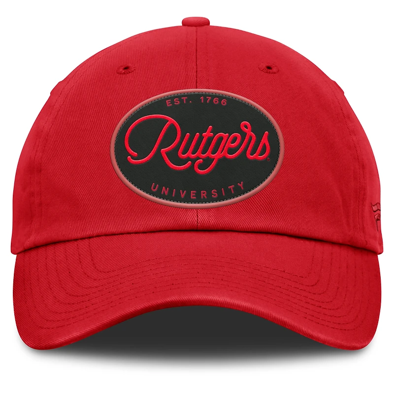 Women's Fanatics Scarlet Rutgers Scarlet Knights Candid Adjustable Hat